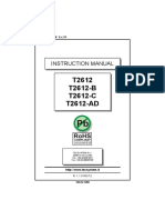 Temperature Controller T2612 Instruction Manual