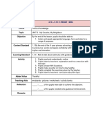 Time/Class/Subject 4.10 - 5.10 / 3 HEBAT / ENG: Theme Topic Objective