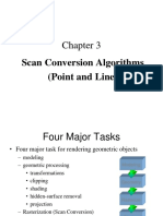 Line Scan Conversion in Computer Graphics