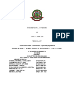 Survey 1 Practical Report On Linear Meas