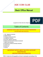 Trade Club Coin TCC Manual 