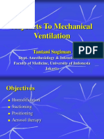 Adjuncts To Mechanical Ventilation: Tantani Sugiman