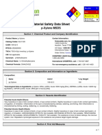 Msds P Xylene