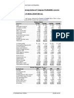 ROE Disaggregation Exercise - P&G