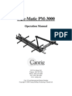 PM-3000 Section 1 To 7 Manual