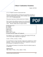 Chap 2 Basic Combustion Chemistry