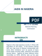 Hiv/Aids in Nigeria: Mr. S. A. Ileuma