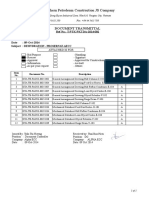 Southern Petroleum Construction JS Company: Document Transmittal