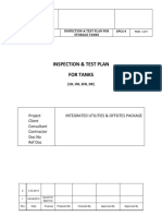 5 - Tank Itp - Inspection & Test Plan For Tanks