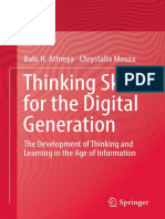 Thinking Skills For The Digital Generation The Development of Thinking and Learning in The Age of Information PDF