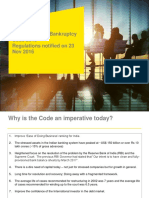 On The Glimpse of Insolvency and Bankruptcy Code, 2016 and Its Regulations