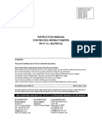 K-PATENTS Refractive Index Brix Meter - pr-01-s PDF