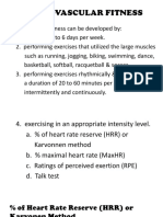 Cardiovascular Fitness