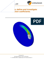 Abaqus Tutorial 28 Disk Brake Friction Simuleon