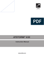 Instrucciones Atstorm - Manual de Instalación