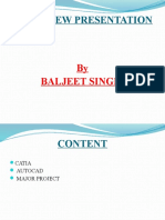 Interview Presentation: by Baljeet Singh