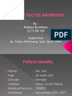 Patent Ductus Arteriosus