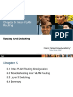 Chapter 5: Inter-VLAN Routing