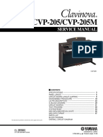 Yamha CVp205 Manual