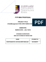 Fyp Mini Proposal 2