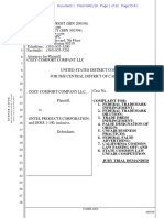 Cozy Comfort Company LLC v. Ontel Products Corporation Et Al