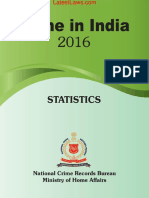 NCRB Report On Crime in India, 2016