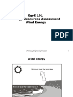 EgyE 101 Lecture - Resource Assessment Wind Energy