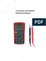 Ragu 17B Digital Multimeter Operation Manual