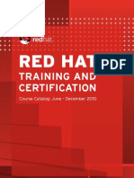 Red Hat Training Catalog