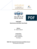 The Arab Bank - Governance and Ethics - FINAL