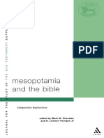 Mark W. Chavalas-Mesopotamia and The Bible (Journal For The Study of The Old Testament) (2004) PDF