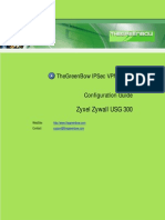 Zyxel Zywall Usg300 & GreenBow IPSec VPN Software Configuration