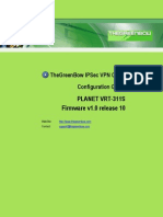 Planet VRT-311S & GreenBow IPsec VPN Configuration