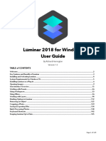 Luminar 2018 User Manual PC