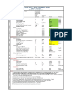 Pressure Safety Valve-Preliminary Sizing: Input Data