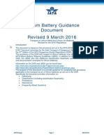 IATA Lithium Battery Guidance Document 2016