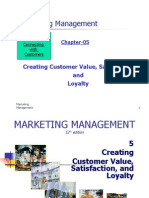 CH-05-Creating Customer Value, Satisfaction and Loyalty