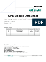 Gps Module Datasheet