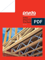 Pryda's Specifi Cation Guide For Floor and Rafter Truss Systems