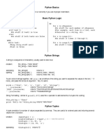 Python Basics: Note The Comma!