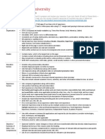 Northeastern College of Professional Studies Resume Rubric