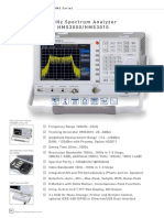 Spectrum Analyzer HMS3000 - HMS3010 PDF