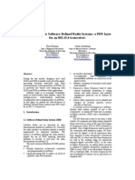 Using Fpgas For Software-Defined Radio Systems: A Phy Layer For An 802.15.4 Transceiver