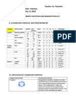 Requirement in Physics 206 (Elementary Particles and Properties)