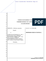 18-06-27 Order of Dismissal of Apple v. Samsung