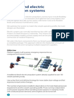 Hybrid Electric Propulsion Systems