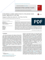 A 3D Method To Evaluate Moisture Losses in A Low Pressure Steam