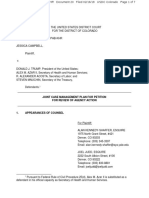 Joint Case Management Plan