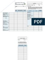 Immunization Record