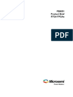 Microsemi RTG4 FPGA Product Brief PB0051 V10